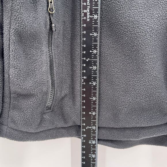 The North Face Fleece Jacket Mens Large Gray Full Zip Outdoor Hiking Softshell - Picture 4 of 9